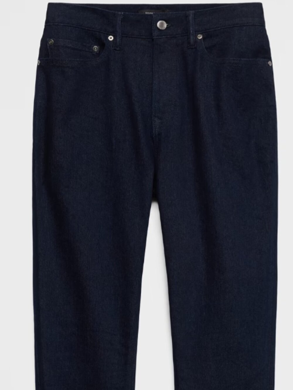 Men's Banana Republic Factory Straight Fit Slim Jean in Dark Wash Size 35x32 NWT